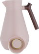 Everest Amada Al Saif Gallery thermos, 1.5 liters, thermal glass inner container, plastic outer shell, wooden handle - light brown product image 4