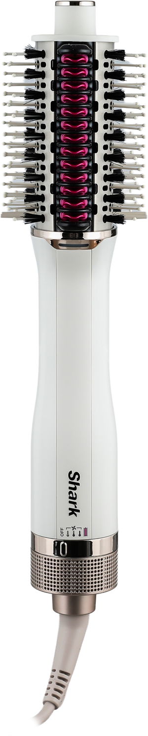 Shark Ninja HT212ME Hair Straightening Brush, 900W, 3 Heat Settings- White product image 2