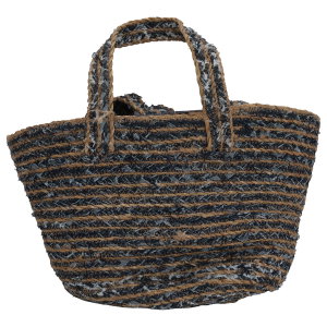 شنطة ترامس خوص السيف غاليري، 50×26 سم - بني أسود product image 2