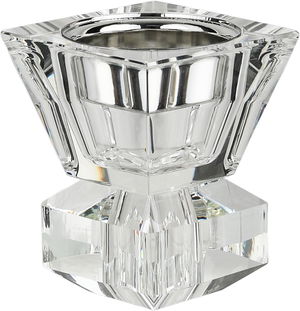 مبخرة زجاج السيف غاليري، 8x8x10 سم، قاعدة مربع - شفاف product image 2