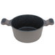 قدر طبخ جرانيت روبوست، 24سم، غطاء زجاج بسيلكون - بني فاتح product image 4
