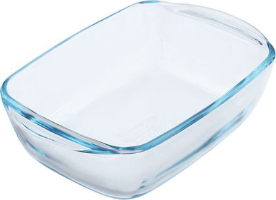 صينية فرن زجاج بيركس، 1.2 لتر، 23×15×7 سم - شفاف product image 2