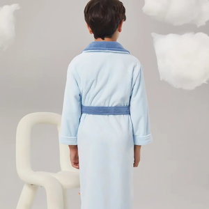 روب اطفال كورال فليس ريفي، 100×40 سم - سماوي product image