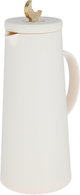 Al Saif Gallery Royal 8 thermos crescent lid, 1 liter, glass inner container, plastic outer shell - beige product image 4