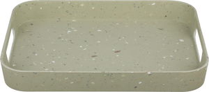 Al Saif Gallery Melamine Serving Tray, 40.7 x 31 x 4.8 cm, Rectangular - Light Green product image