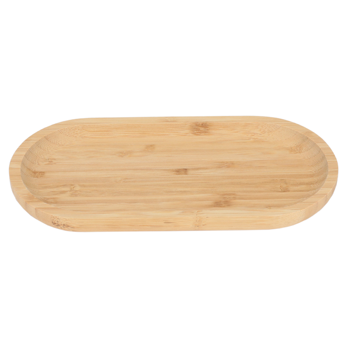 صحن تقديم حلا بيضاوي خشب السيف غاليري، 24×12×2 سم - خشبي product image