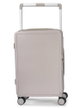 شنطة سفر بولي كربونات ليمرا، 20 بوصة، 4 عجلات، حركة بزاوية 360 درجة، PC1217-4 - بني product image 4