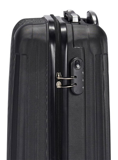 حقيبة سفر ABS ليمرا، 20 انش، 4 عجلات، WM-220 - أسود product image 4