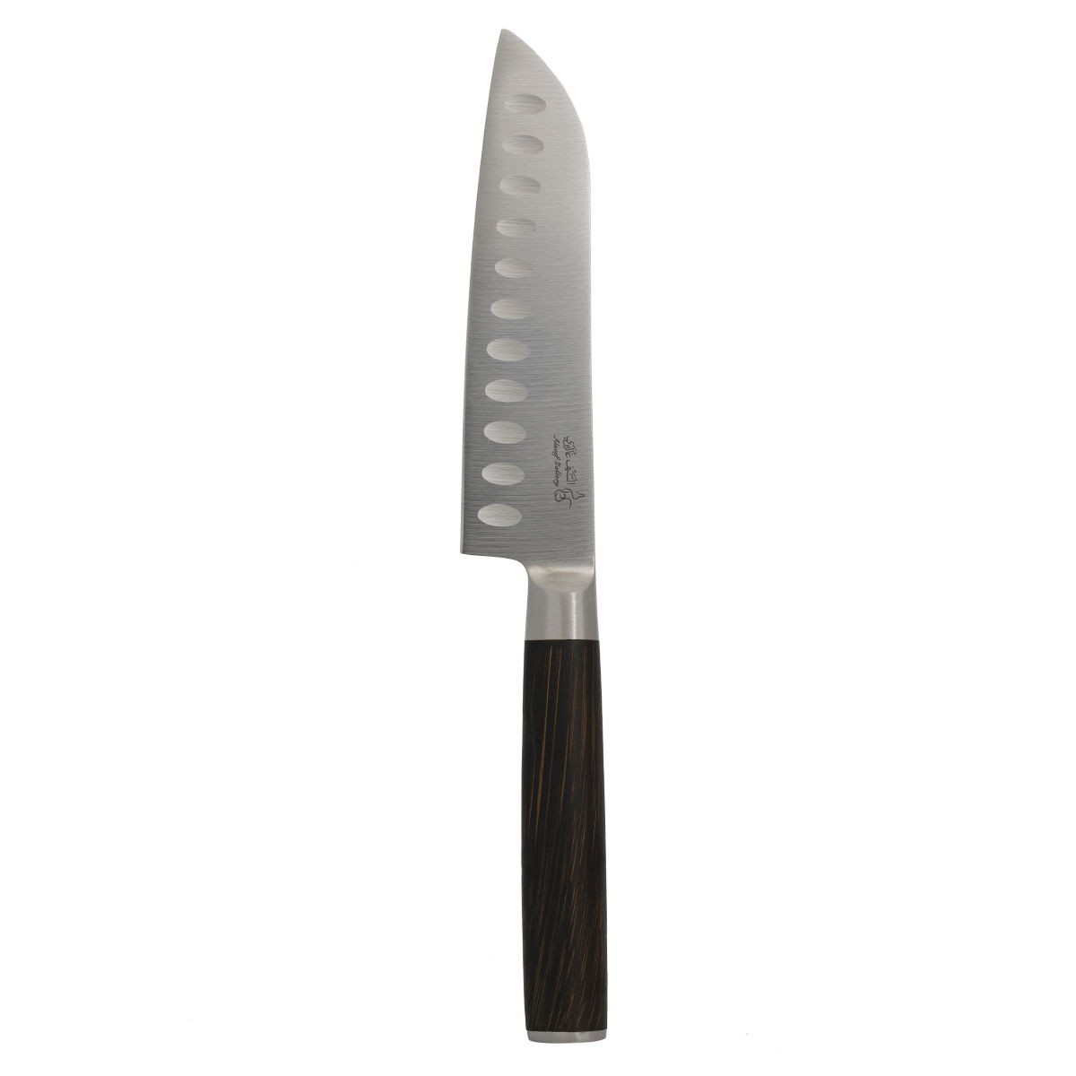 Al Saif Gallery steel knife, 5 inches, with wooden handle - black product image 1