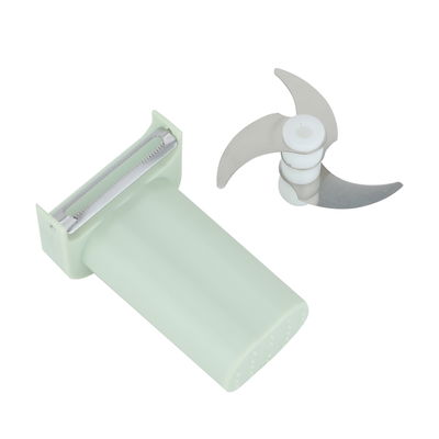 قطاعة ثوم بلاستيك، 9×9×6.2 سم، شحن - أخضر product image 4