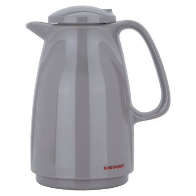 Rotpont Thermos, 500 ml, plastic outer shell, glass inner shell, plastic outer shell - gray product image 2