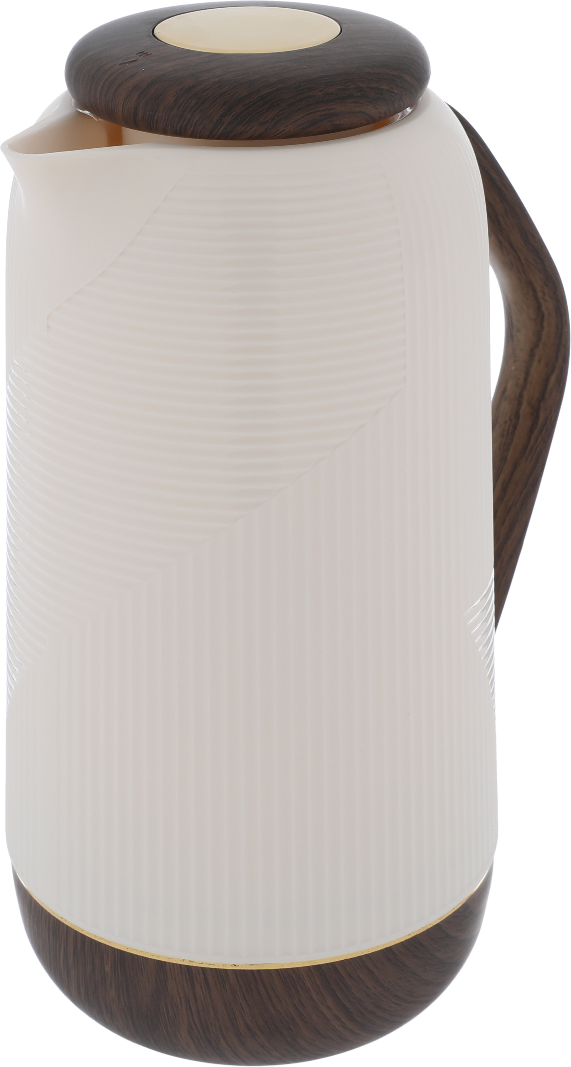Glory Rawaa thermos, 1 liter, thermal glass inner container, plastic outer shell - beige product image 2
