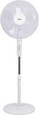 مروحة ستاند كولن، 16 بوصة، 3 سرعات، 5 شفرات، 807100017 - ابيض product image 1