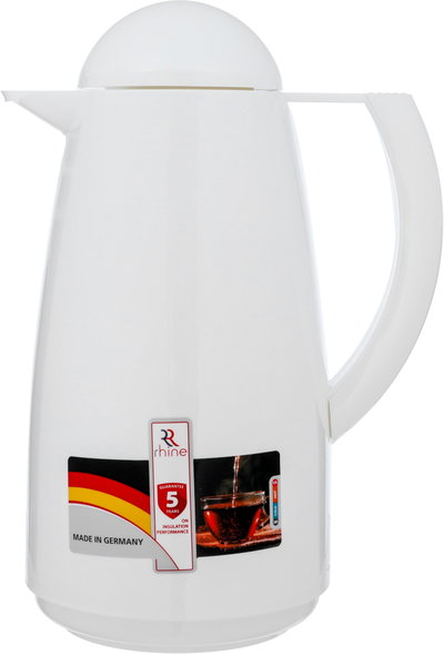 ترمس ماركوتيك الراين، 1 لتر، حافظة داخلية زجاج حراري - ابيض2 product image 2