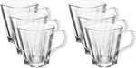 Max Glass Tea Cup Set, 220 ml, 6 Pieces - Clear product image 1