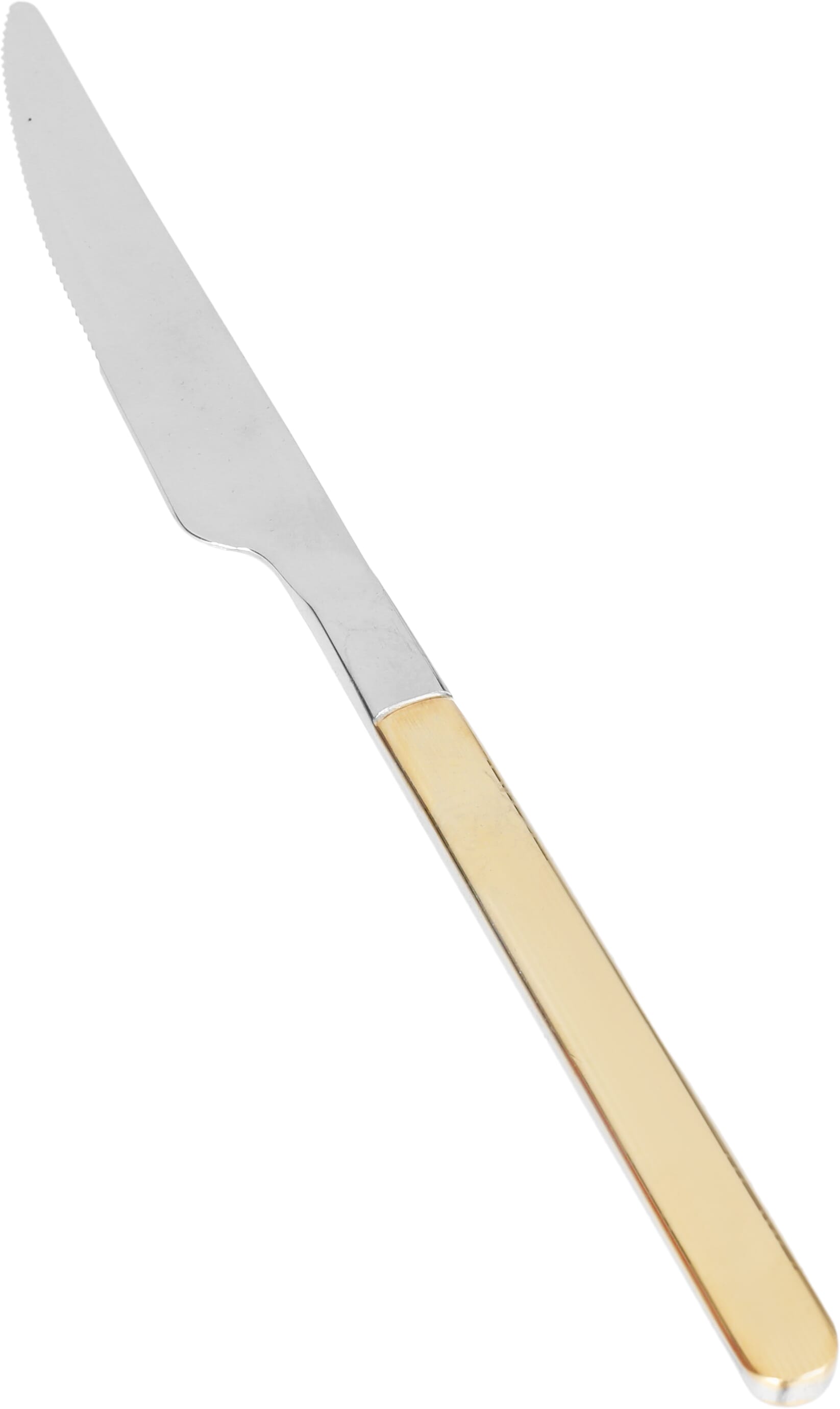 Al Saif Gallery steel spoon set, 24 pieces, gold-silver handle product image 4