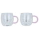 Al Saif Gallery glass cup set, 260 ml, 2 pieces - clear product image 1