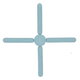 Al Saif Gallery Silicone Base, 29 cm - Blue product image 3