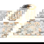 طقم مبخرة خشب، 30x16x12.5 سم، 3 قطع - بيج بني product image 3