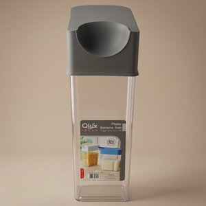 Al Saif Gallery Plastic Storage Container, Flexible, 1700 ml - Transparent product image