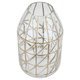 Al Saif Gallery Glass Vase, 25.5 x 8 x 14.5 x 9 cm - Clear product image 2