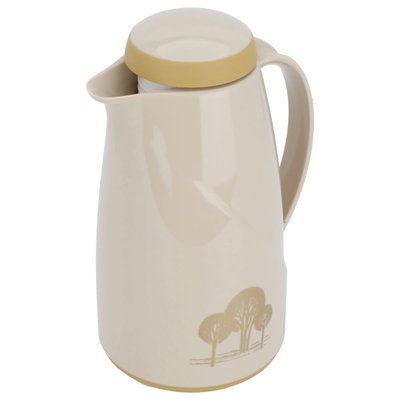 Helios thermos, 1 liter, glass inner container, plastic outer shell - beige product image 3