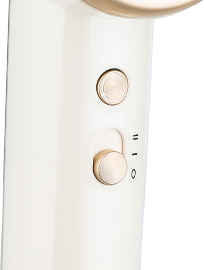 مجفف الشعر إديسون، 1600 واط، 31.1x14.7x8 سم، سرعتين، 3 مستويات للحرارة، مرفق حقيبة، KF-F11 - بيج ذهبي product image 3