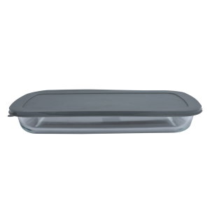 صينية فرن زجاج السيف غاليري ماكس، 2.9 لتر، 39.5x23.8x5.2 سم، بغطاء - شفاف product image 2