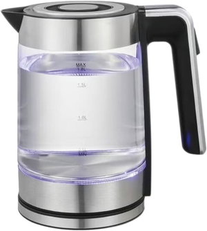غلاية كهربائية تايفون، 2200 واط، 1.8 لتر، TY-01-006 - شفاف product image