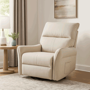 Fabric Reclining Chairs, 105×75×93 Cm - Light Beige product image