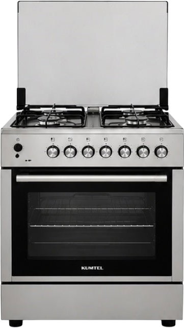 موقد غاز كومتيل، 57×57 سم، 4 شعلة، LF66GG-40 - فضي product image 9
