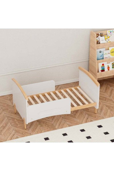 سرير اطفال خشب فان مومنت، 120×60 سم - خشبي ابيض product image 6