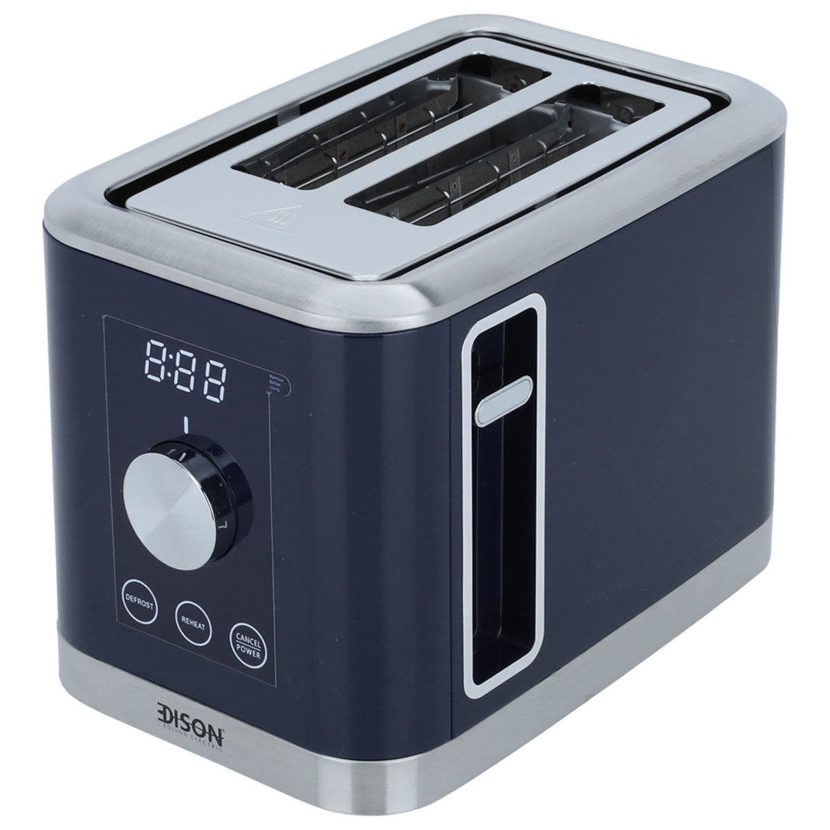 سخان توست ديجيتال إديسون، 800 واط، 2 شرائح، TA1075-GS blue - كحلي product image