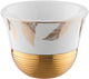 طقم فناجين قهوة عربي سعودي بورسلان السيف غاليري، 12 قطعة - بيج ذهبي product image 2