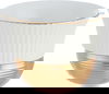 طقم تقديم شاي وقهوة بورسلان وزجاج امبير، 52 قطعة - بيج بذهبي product image 6