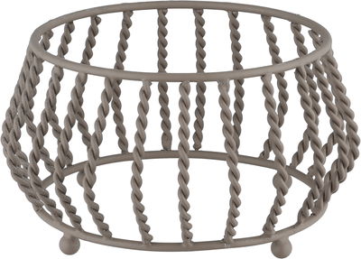 Al Saif Gallery Date tray with lid, Indian style, stainless steel, 15x15x22 cm, base - Silver Cappuccino product image 3