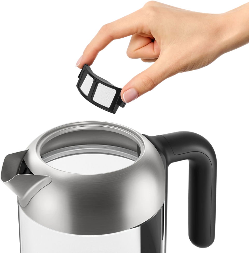 Philips Hd9339/81 Glass Kettle, 2200 Watt, 1.7 Liter - Clear Silver product image 2