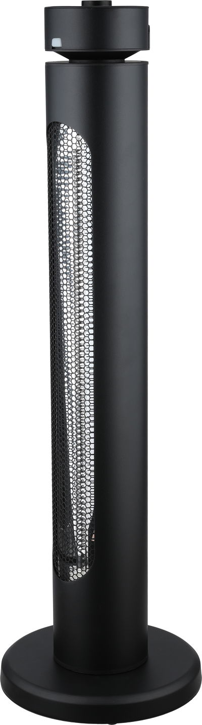 دفاية كهربائية عمودية إديسون، 1500 واط، 2 انبوب، مفتاح تحكم، ريموت كنترول، T08-GR15YD - اسود product image 2