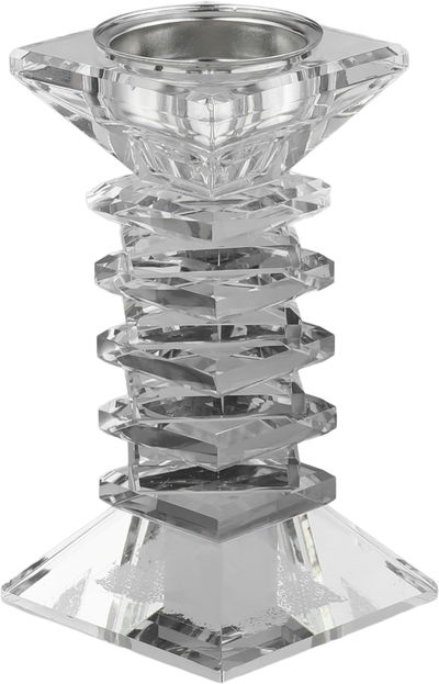 مبخرة زجاج السيف غاليري، قاعدة مربعة، 6.5x6.5x12 سم - شفاف product image 2