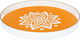 Al Saif Gallery Plastic Serving Topper, 42 cm, Round - Orange product image 1