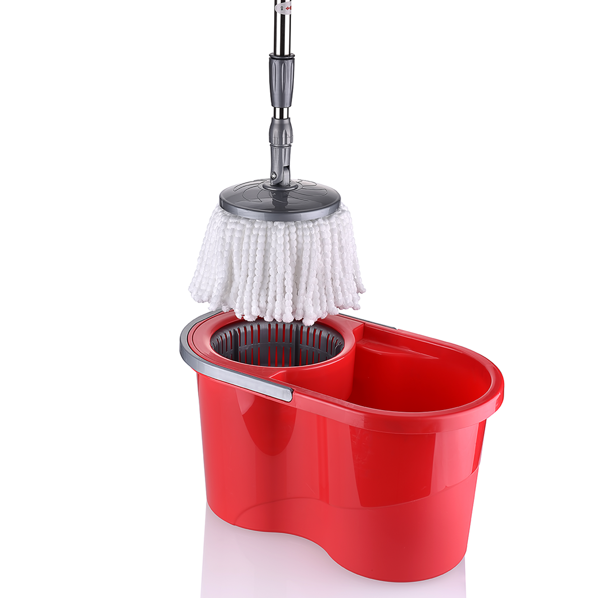 Al Saif Gallery Plastic Spin Mop, 16 Liter - Red product image 5