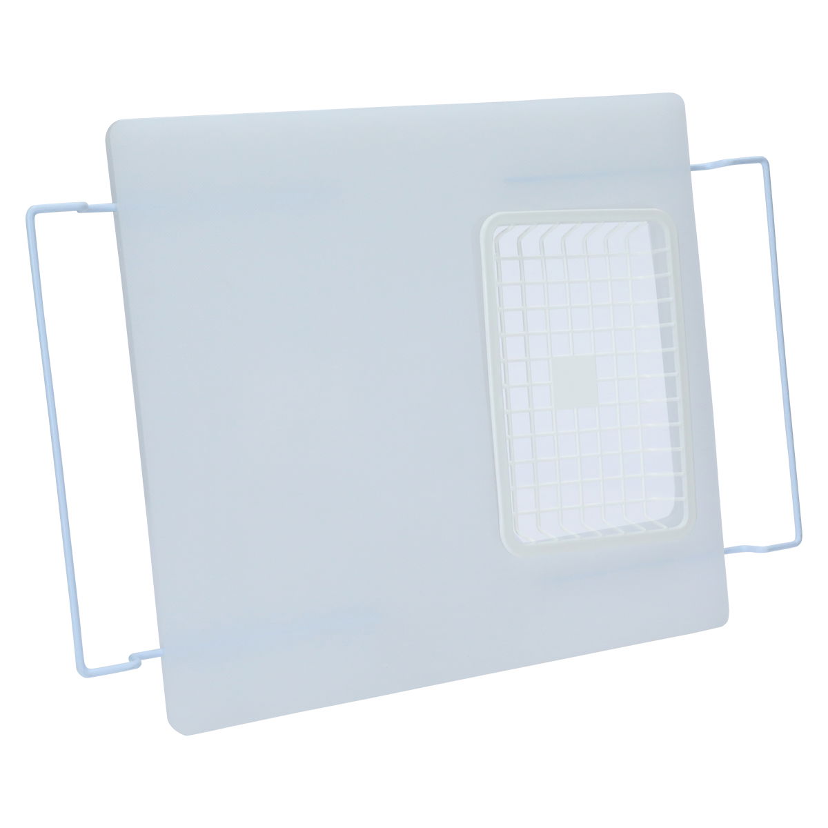Al Saif Gallery Plastic Chopping Board, with Strainer - White product image 2