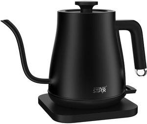 Winning Star ST-6006 Stainless Steel Electric Kettle, 1.2 Liter, 1500 Watts - Black product image