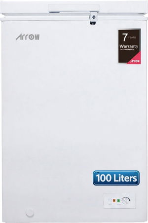 فريزر افقي ارو، 3.5 قدم، 100 لتر، RO-160F - ابيض product image