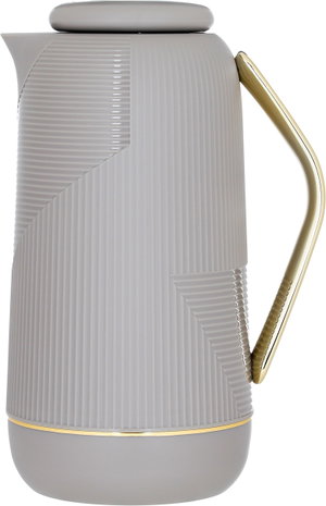 Glory Rawaa thermos, 1 liter, glass inner container, plastic outer shell - brown product image 2