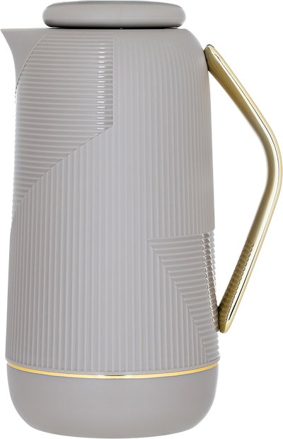 Glory Rawaa thermos, 1 liter, glass inner container, plastic outer shell - brown product image 2