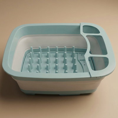 Al Saif Gallery Silicone Folding Sink, 900 ml - Blue product image 1