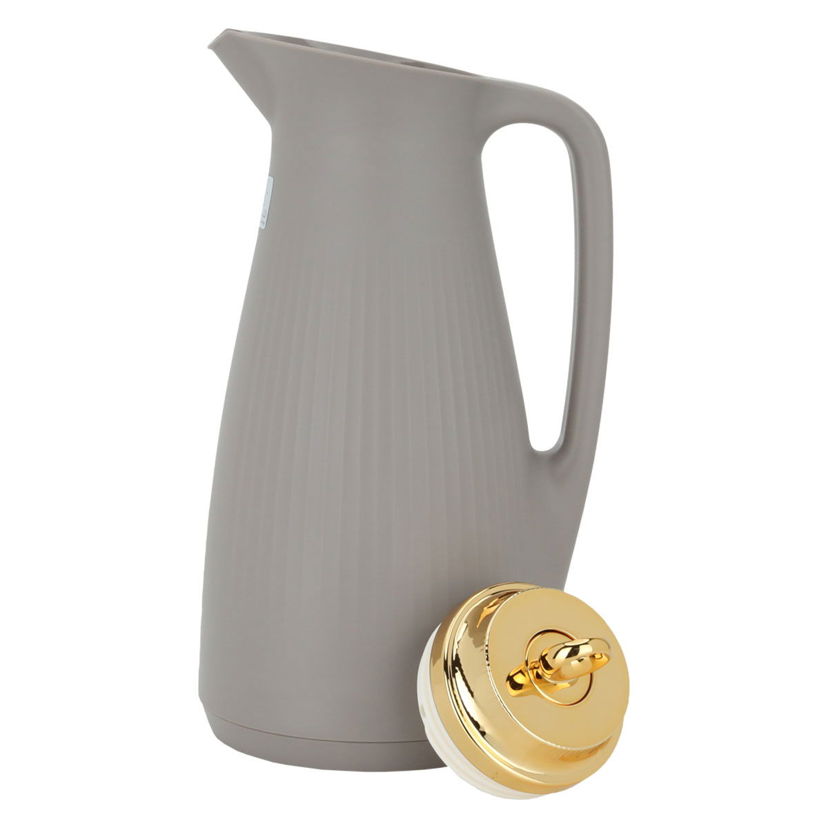 Timeless Manalthermos, 1 liter, compressor, thermal glass inner container, plastic outer shell - gray product image 4