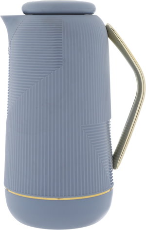 Roaa Glory Thermos, 1 Liter, Inner Glass, Pressure Cooker - Sky Blue product image 2
