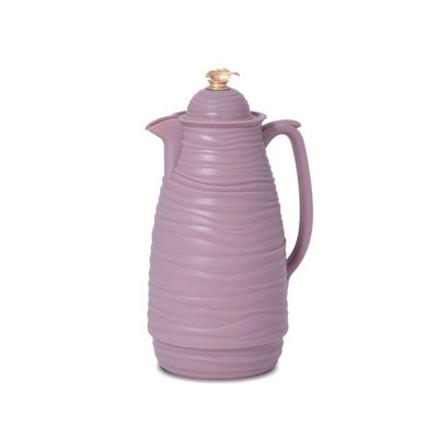 ترمس رويال 5 السيف غاليري، 1 لتر، حافظة داخلية زجاج حراري - وردي غامق product image 1